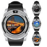 Розумні смарт-годинник Smart Watch V8. Колір: срібло, фото 6