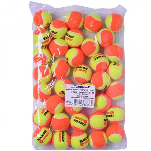 

Мячи теннисные Babolat ORANGE BAG X36 (Упаковка,36) 511004/113