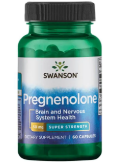 

Swanson Pregnenolone (Brain and Nevous System) 50 mg, 60 capsules прегненолон Поддерживает работу мозга