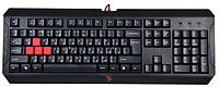 Дротова клавіатура USB A4Tech Bloody Q100 ігрова з подсв. нова чорна