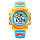 Детские наручные часы для девочки кварцевые круглые гарантия 12 месяцев Skmei 1451 Blue-Yellow, фото 2