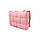 Маленька рожева сумка штучна шкіра Арт.CD-8001 pink Johnny (Китай), фото 3