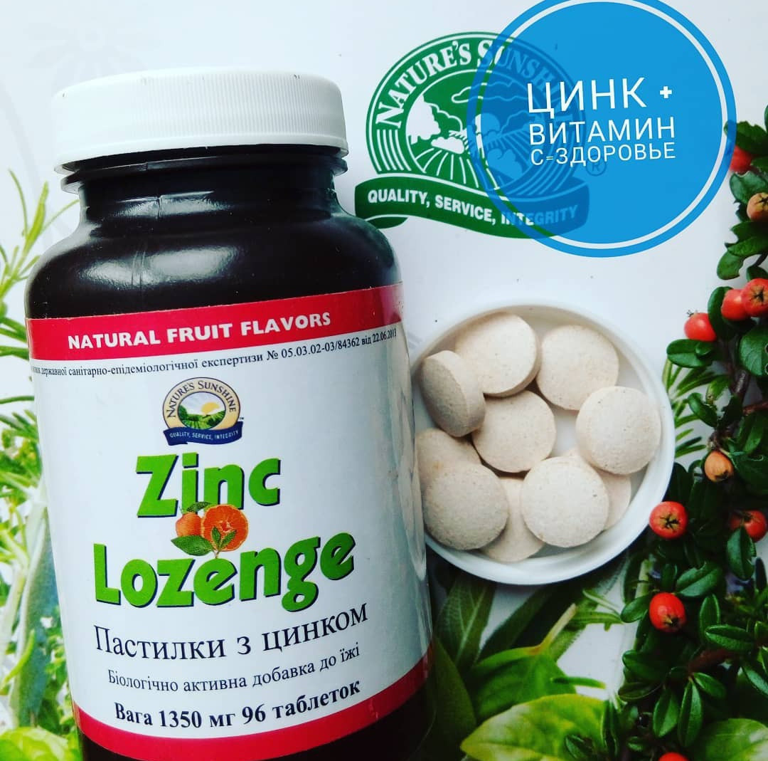 

Пастилки с цинком (Zinc Lozenge NSP ) НСП Мужское здоровье Репродуктивная система