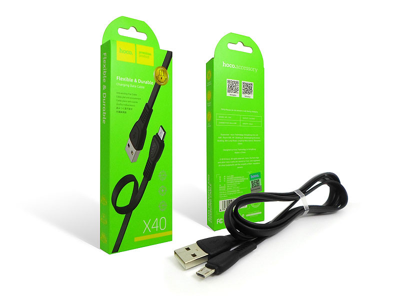 Кабель USB - micro USB Hoco (уп. 33шт) 330шт X40-V8