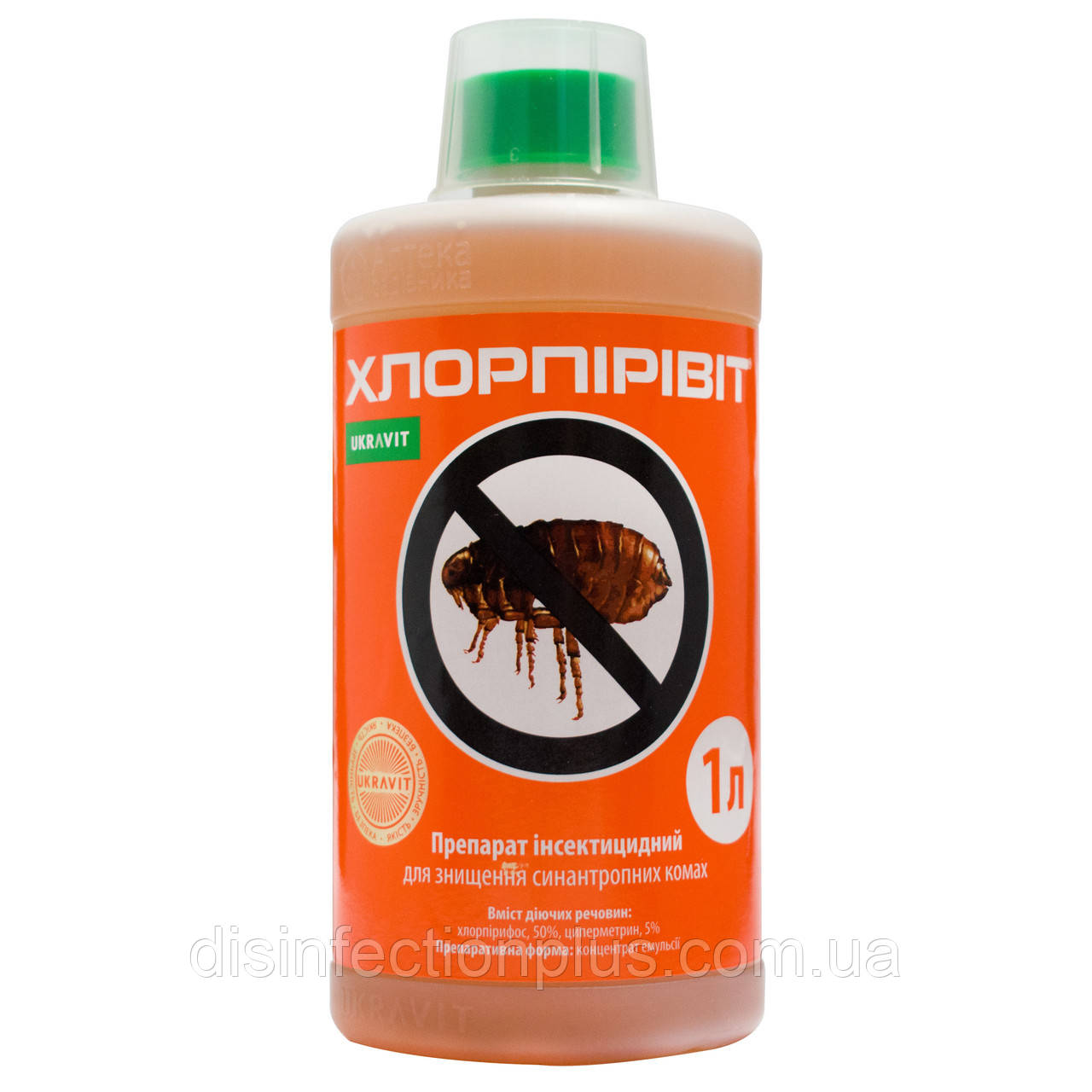 

Инсектицид Хлорпиривит для уничтожения насекомых 1 л