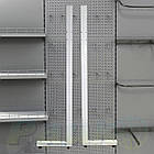 Левая стойка для стеллажа ристел 1900х500 мм, нога для стеллажа Ристел, металлическая стойка для стеллажа, фото 6