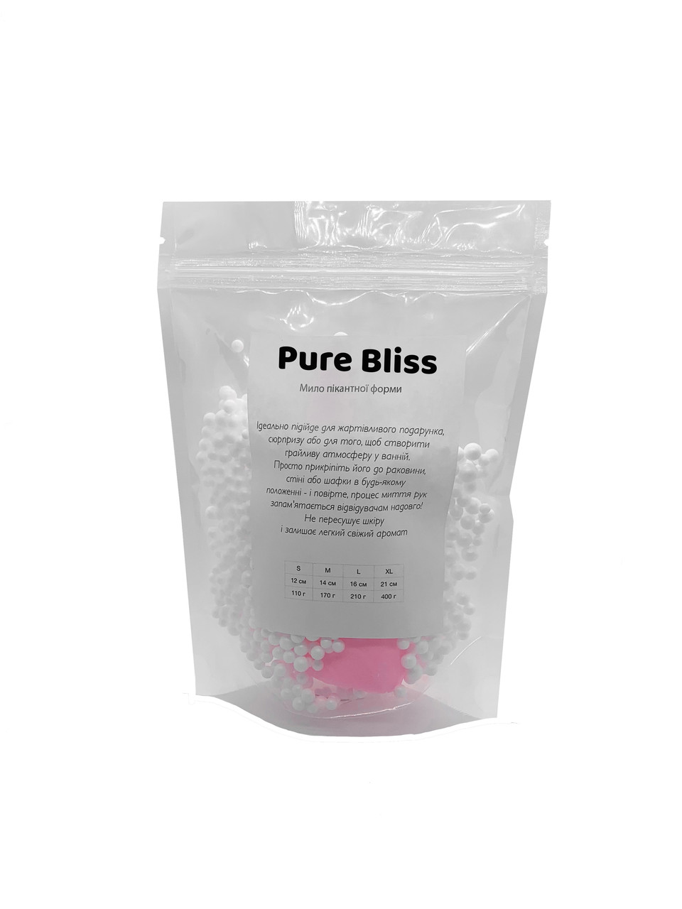 

Мыло пикантной формы Pure Bliss - Pink size S