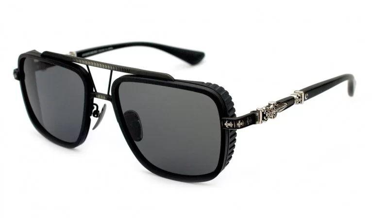 Солнцезащитные очки Chrome Hearts PUSHIN ROD II BK SS