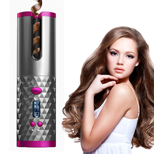 Беспроводная плойка-бигуди для завивки волос Ramindong Hair curler RD-060 Серый, фото 1