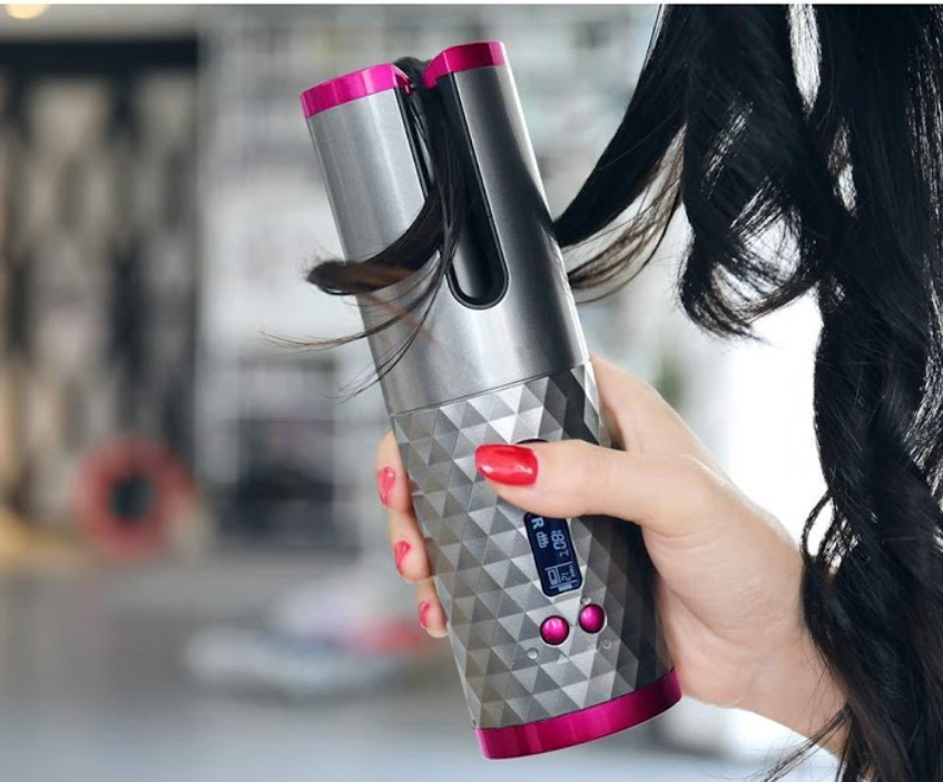 Беспроводная плойка-бигуди для завивки волос Ramindong Hair curler RD-060 Серый, фото 2