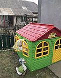 Детский игровой пластиковый домик со шторками ТМ Doloni (средний) 02550/3, фото 8
