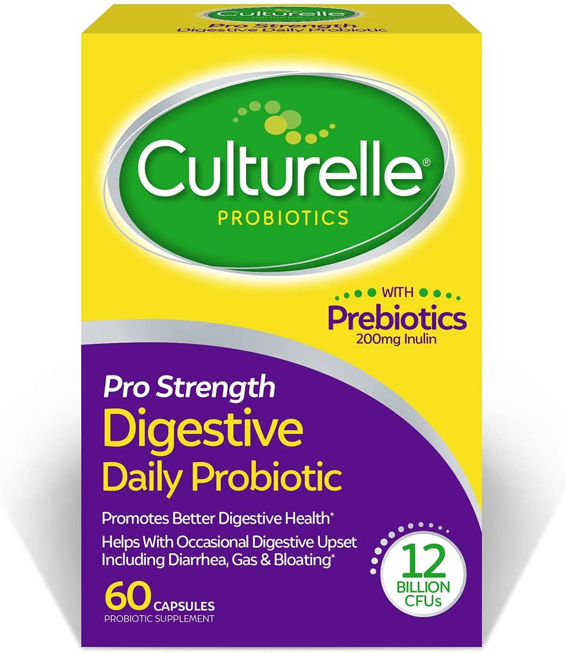 

Culturelle Pro Strength Digestive Daily Probiotic 60 капсул