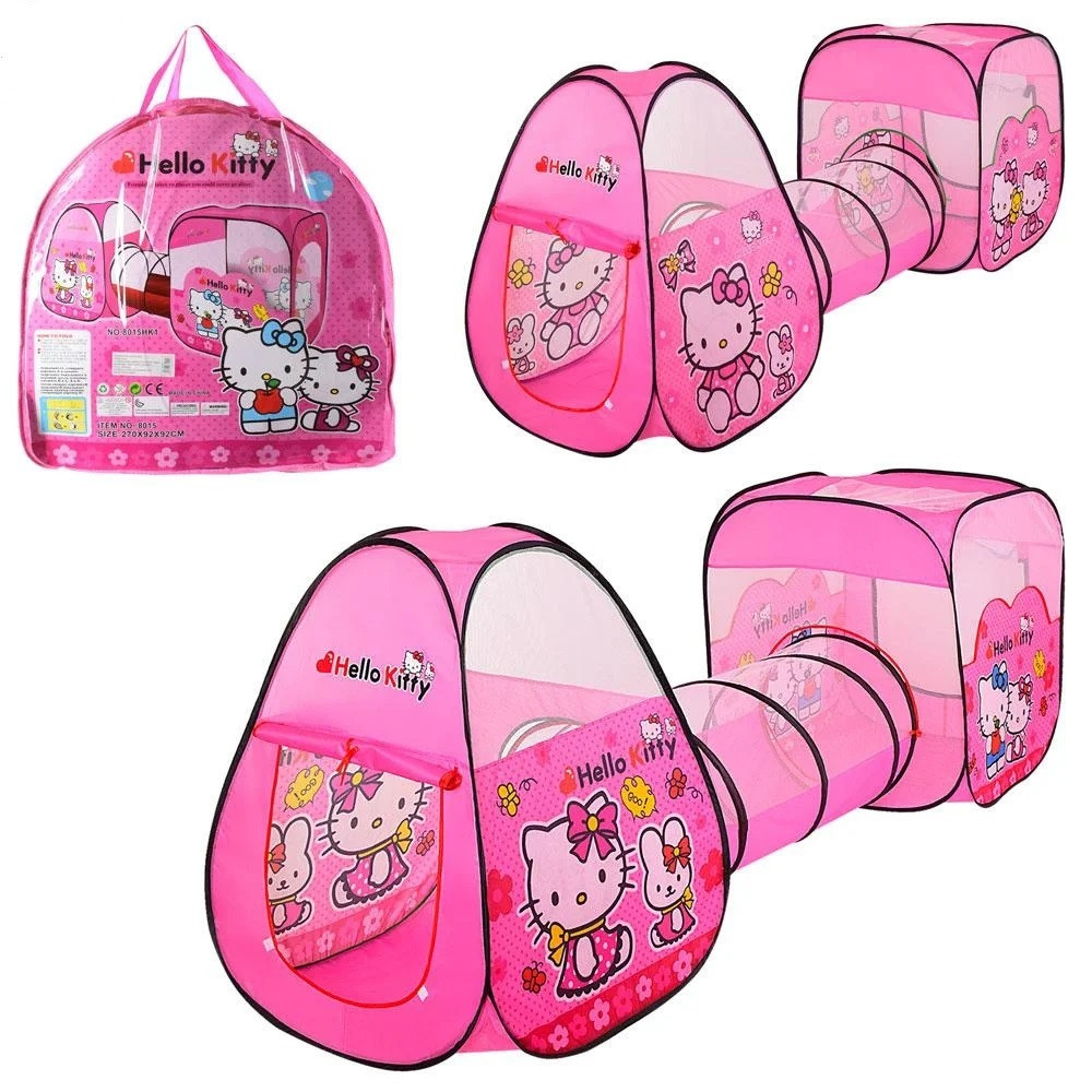 

Детская палатка для девочек "Hello Kitty Хелло Китти " M 3775, 92-92-270 см