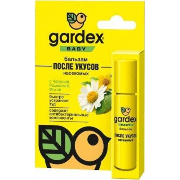 

Бальзам после укусов насекомых Gardex Baby, 7 мл