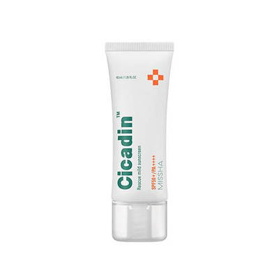 Заспокійливий сонцезахисний крем Missha Cicadin Rescue Mild Sunscreen SPF50+ PA++++ , 15 ml