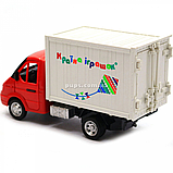Машинка іграшкова Автопром «Вантажівка. Країна іграшок» (світло, звук, пластик), 20х7х11 см (7660-6), фото 5