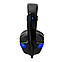 Провідна гарнітура SOYTO SY860MV Black + Blue ігрові навушники з мікрофоном, фото 2