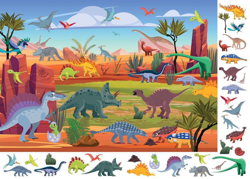 БАО Великий виммельбух Динозаври, фото 2