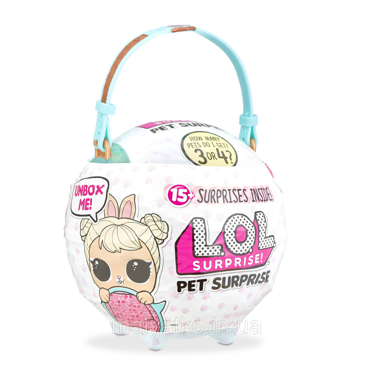 

Лол Большие питомцы Банни L. O. L. Surprise Biggie Pet Cottontail