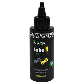 Мастило Sprayke Lube 1 ECO Chain Lubricant P.T.F.E з тефлоном 100мл SIC-FR-0000014