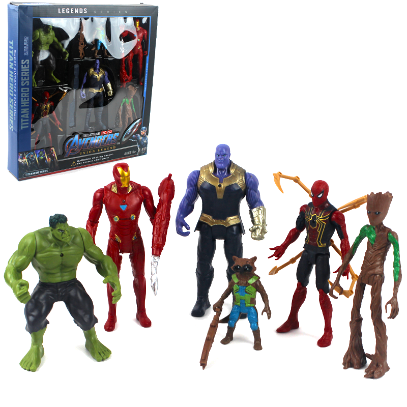 

Детский набор фигурок Супергероев Мстителей Mаrvеl 6 шт. 28003