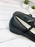 Шкільні туфлі для дівчинки (Чорні) Kellaifeng розмір 35-37, фото 3