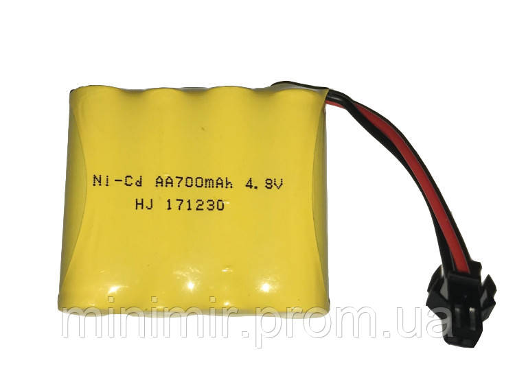

Батарея, Аккумулятор для детских игрушек Ni-Cd, 4.8V 700 mAh