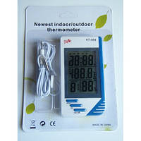 Термометр Гигрометр Часы выносной датчик КТ-908, фото 1