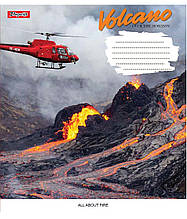 Тетрадь А5 60 Кл. 1В Volcano