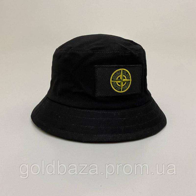 

Мужская летняя панама Stone Island черная