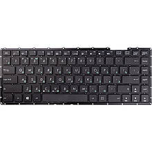 Клавіатура для ноутбука ASUS X453, X451, чорний, без кадру