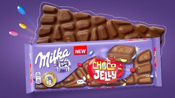 Choco jelly. Шоколад Milka Choco Jelly 250гр. Milka 250гр Чоко-Джелли. Милка Чоко Джелли 250 гр. Milka mmm Choco Jelly.