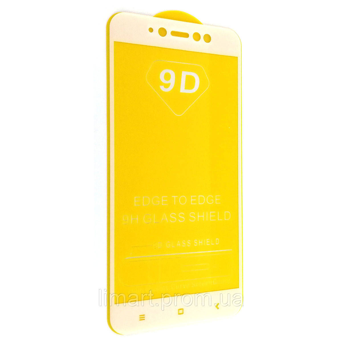 

Защитное стекло 9D для Xiaomi Redmi Note 5A (Белый)