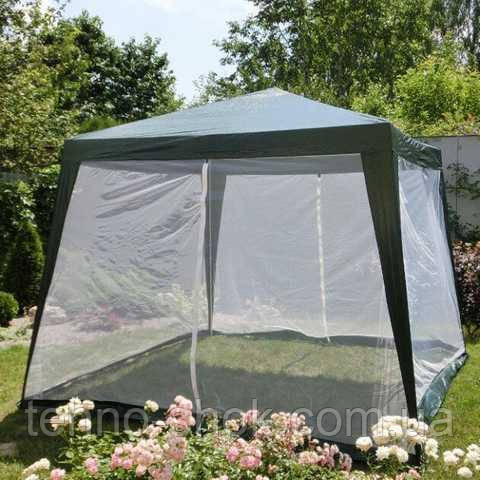 

Садовый павильон шатер палатка тент Under Price S 3301 с москитной сеткой и молниями (3х3м), Зелёный
