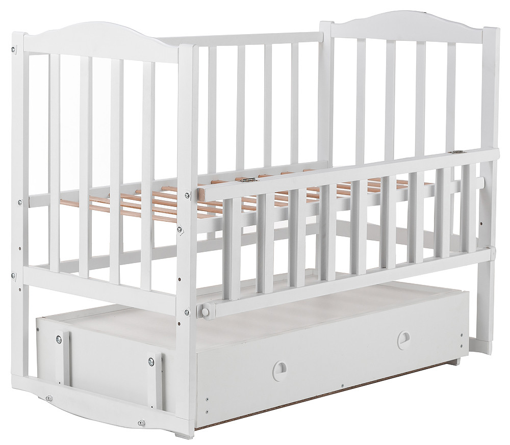 

Кровать Babyroom Зайчонок ZL301 маятник белый 624701