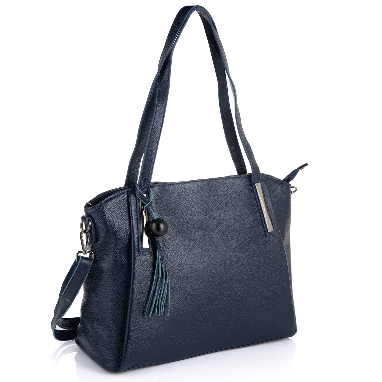 Синяя женская сумка-шоппер Riche F-A25F-FL-89055WBL