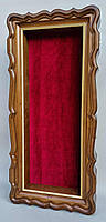 Фигурный киот с внутренней деревянной рамой и штапиком под золото для плащаницы, фото 7