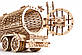 Деревянный конструктор Wood Trick Прицеп цистерна.Техника сборки - 3d пазл, фото 5