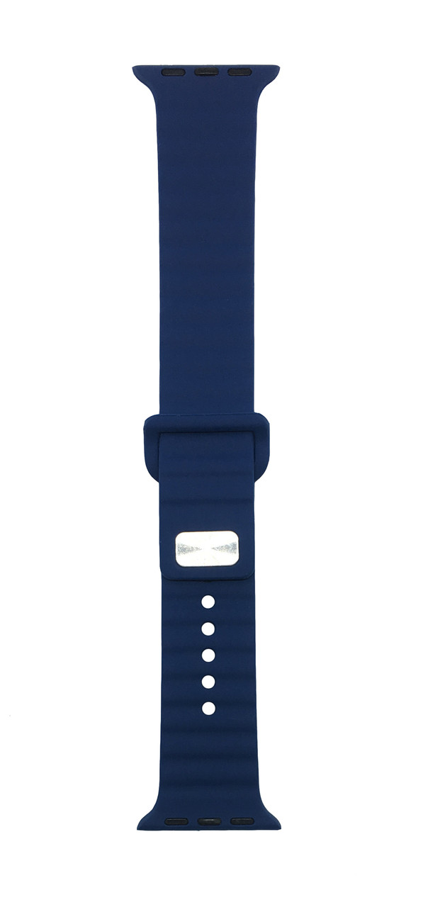 Ремешок TPU Armorstandart Ribbed для Apple Watch 42mm 44mm Blue (ARM51979)