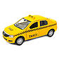 Машинка ігрова «TechnoPark» таксі Renault Logan метал 12 * 4 * 5 см (LOGAN-T), фото 2