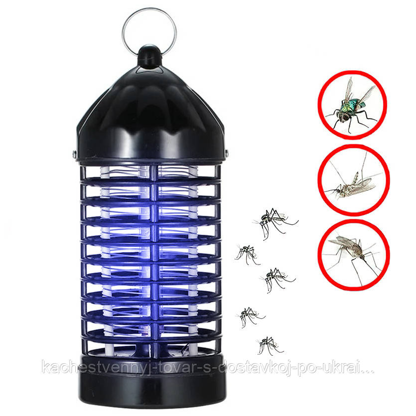 

Электро ловушка для комаров Insect killer lamp XL-228 Черная, лампа против комаров (лампа від комах) (KT)