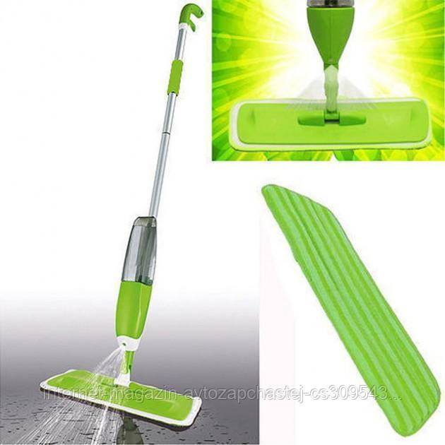 

Швабра с распылителем универсальная для полов и окон Healthy Spray Mop Optmaster