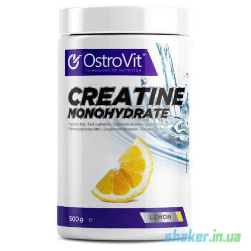 

Креатин моногидрат OstroVit Creatine Monohydrate (500 г) островит lemon