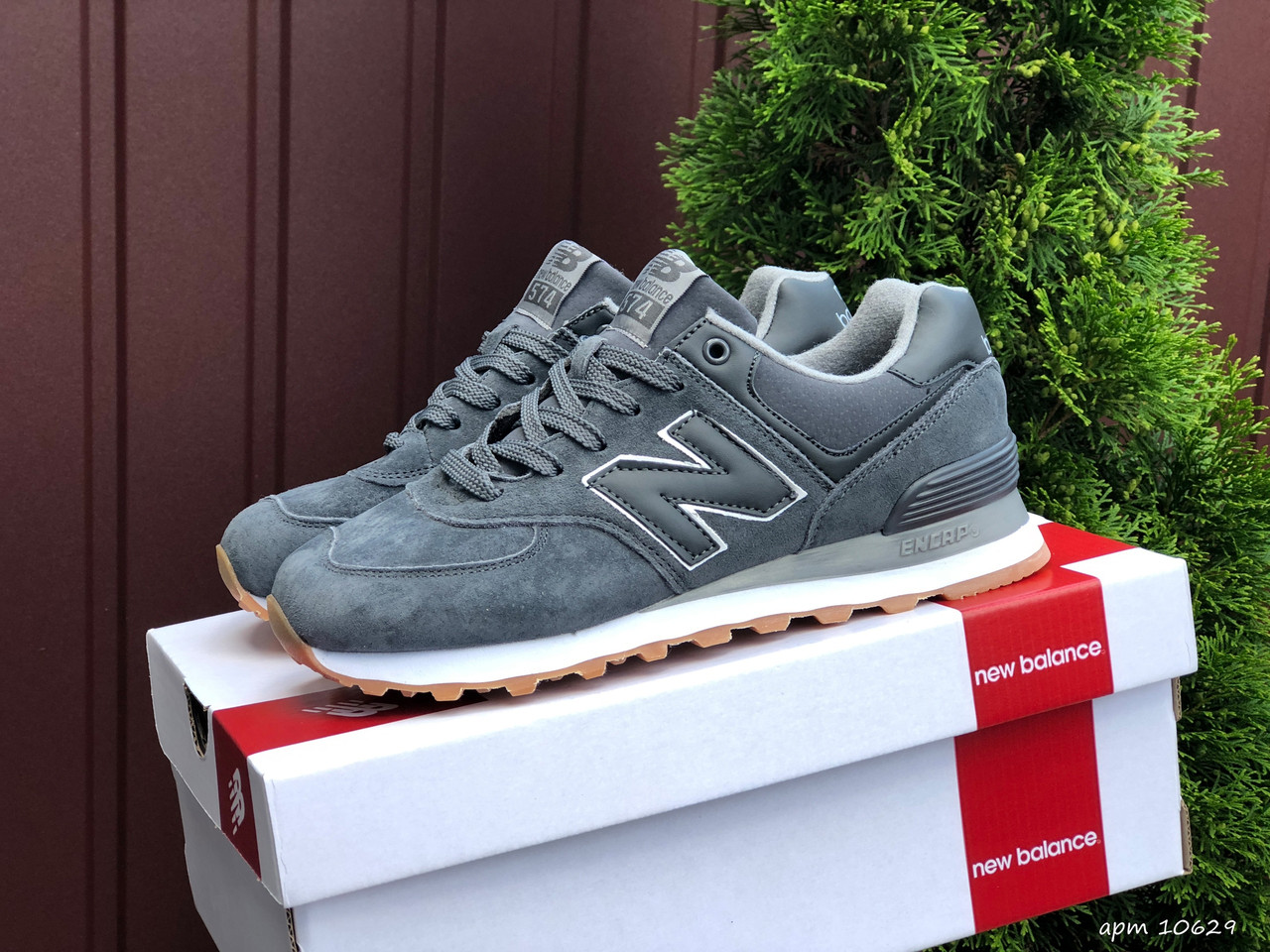 

Женские кроссовки New Balance 574 серые 40, Серый