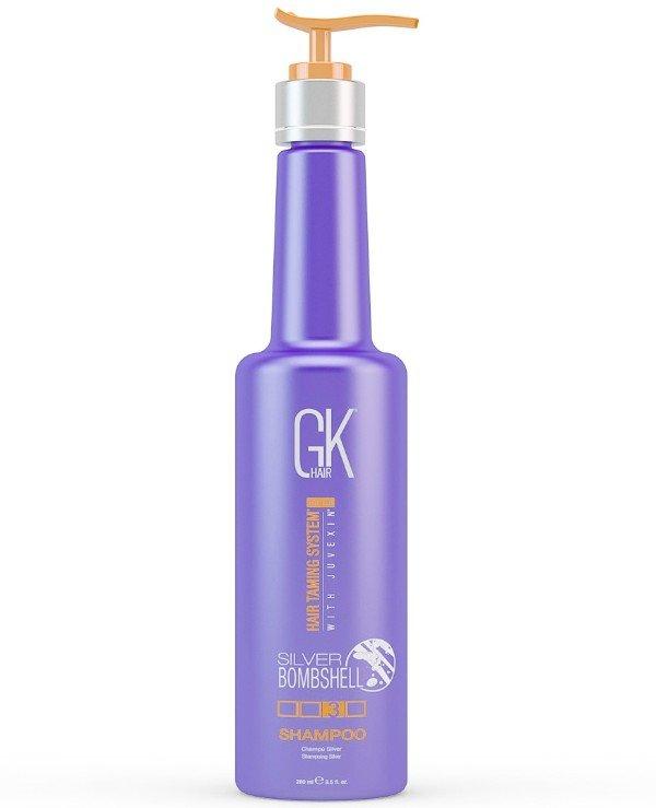 

Срібний шампунь для блондованого волосся GKHair Silver Bombshell Shampoo 280 мл