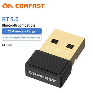 Bluetooth 5.0 USB адаптер Comfast CF-B02