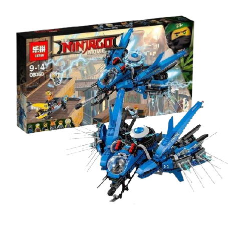 

06050 Конструктор Lepin "Ninjago Movie" Самолет-молния Джея, 937 деталей