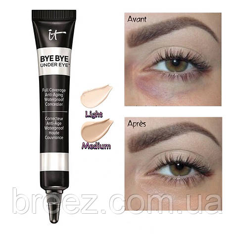 Консилер Під Очі IT Cosmetics Bye Bye Under Eye Concealer LIGHT 10.5 (C) (12ml), фото 2