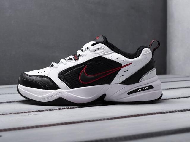 Чоловічі кросівки Nike Air Monarch 4 чорно-білі фото