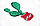 Постільна білизна двоспальна Євро HOBBY поплін Rainbow Pike Yesil 230*250 зелений, фото 4